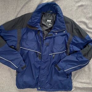 Helly Hansen Men’s Sz L Vintage 90s Ski Snowboard Jacket Blue